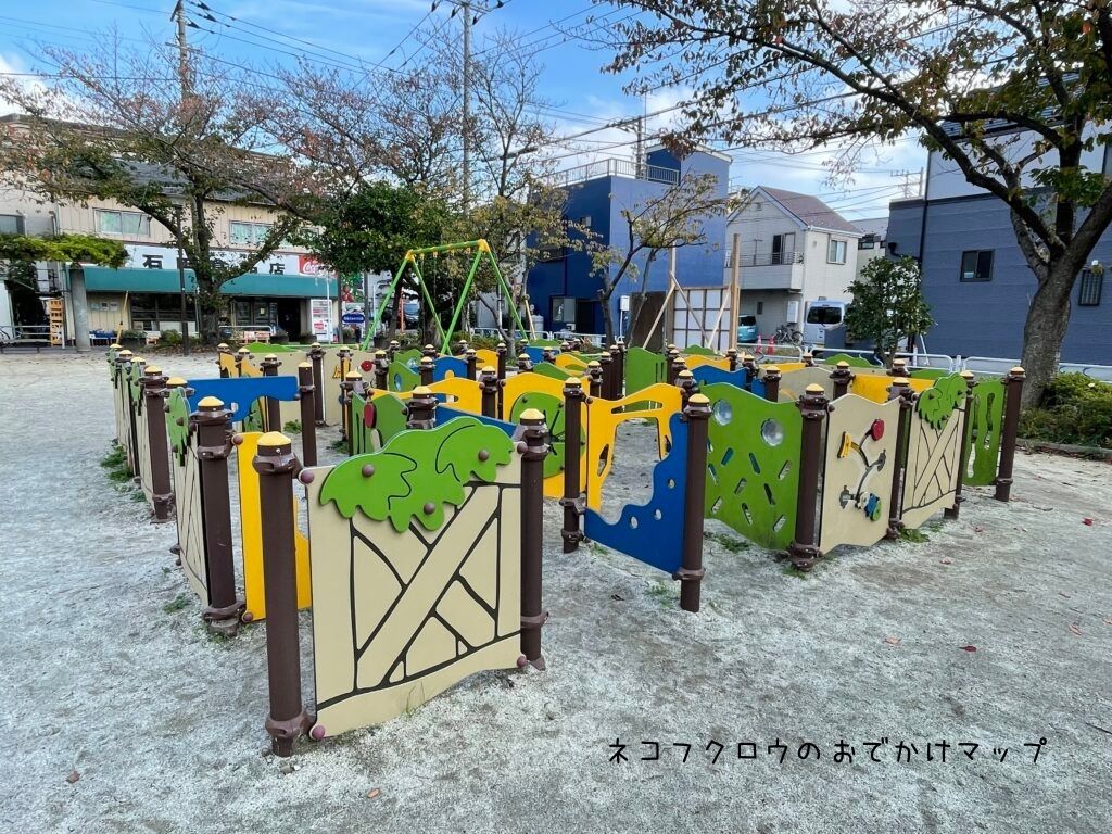 西瑞江みのり公園 江戸川区 ネコフクロウのおでかけマップ